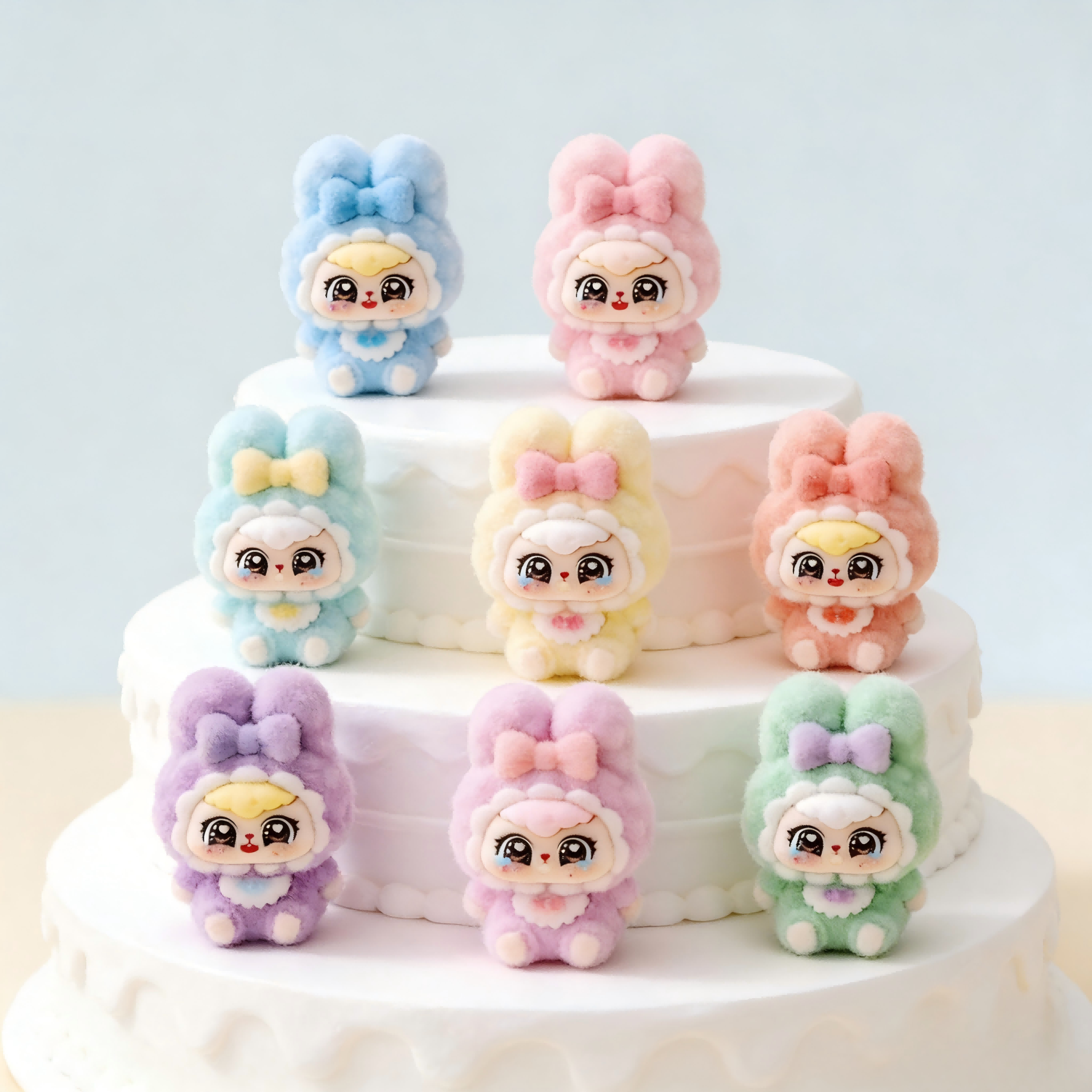 Cute Looking Mini Desktop Orna - Vinyl Figure Blank のレビューと価格