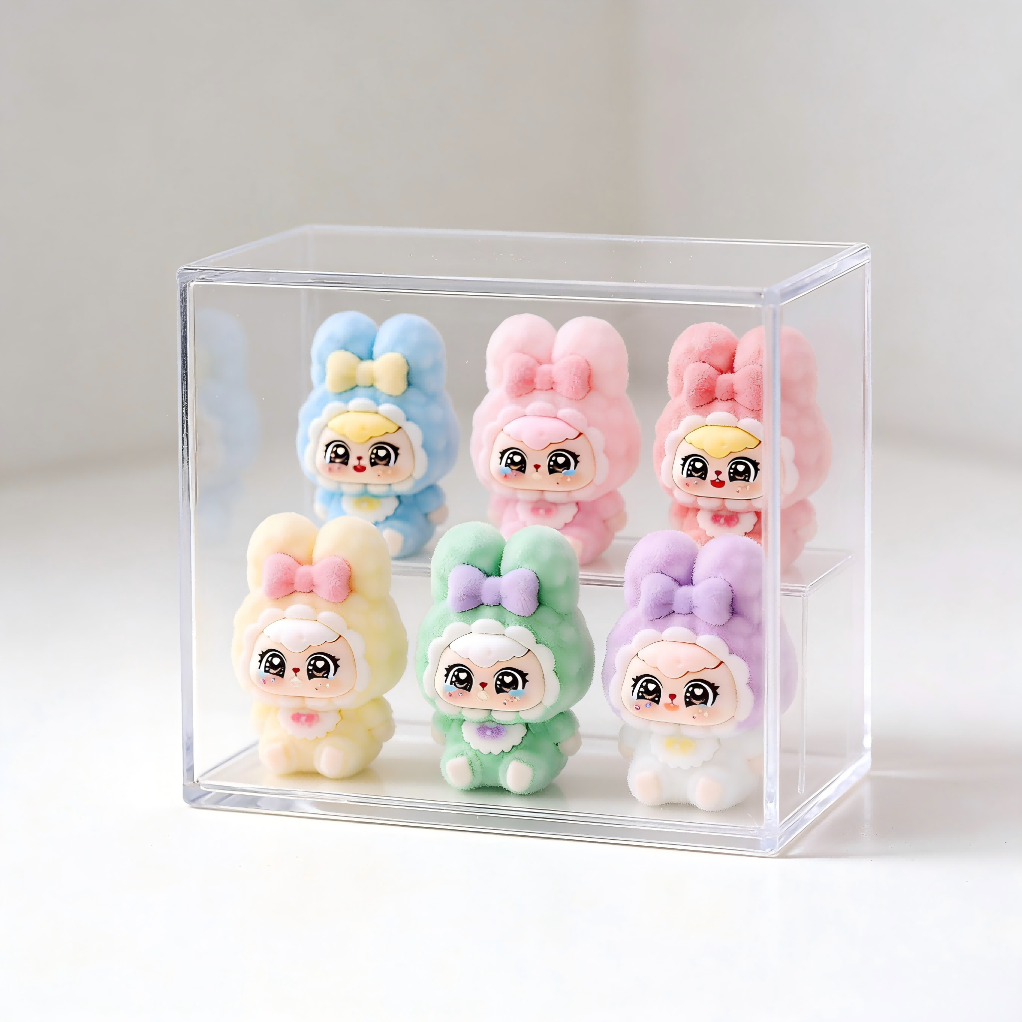 Cute Looking Mini Desktop Orna - Vinyl Figure Blank のレビューと価格