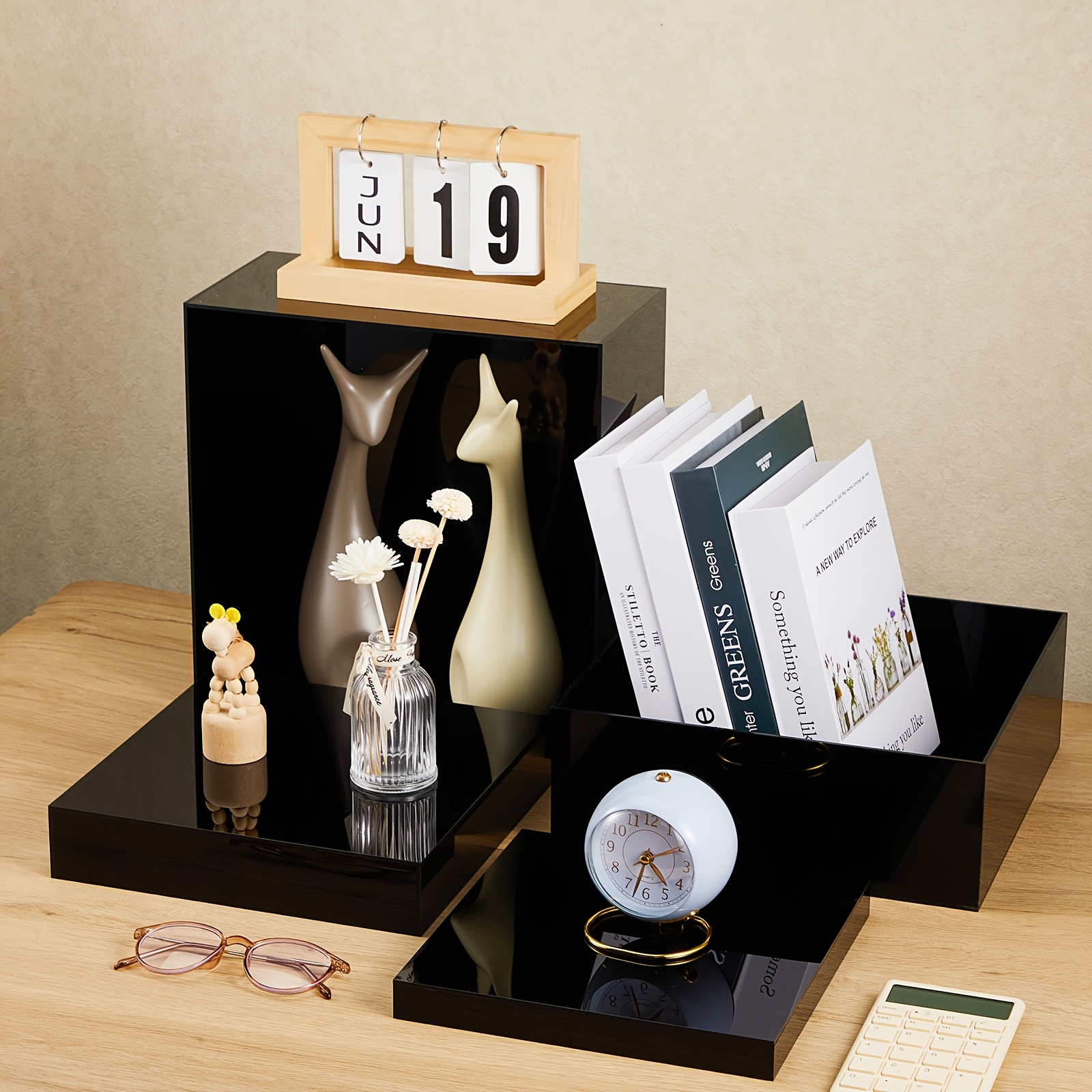 7pcs Buffet Risers Set Acrylic - Display Risers Set のレビューと価格