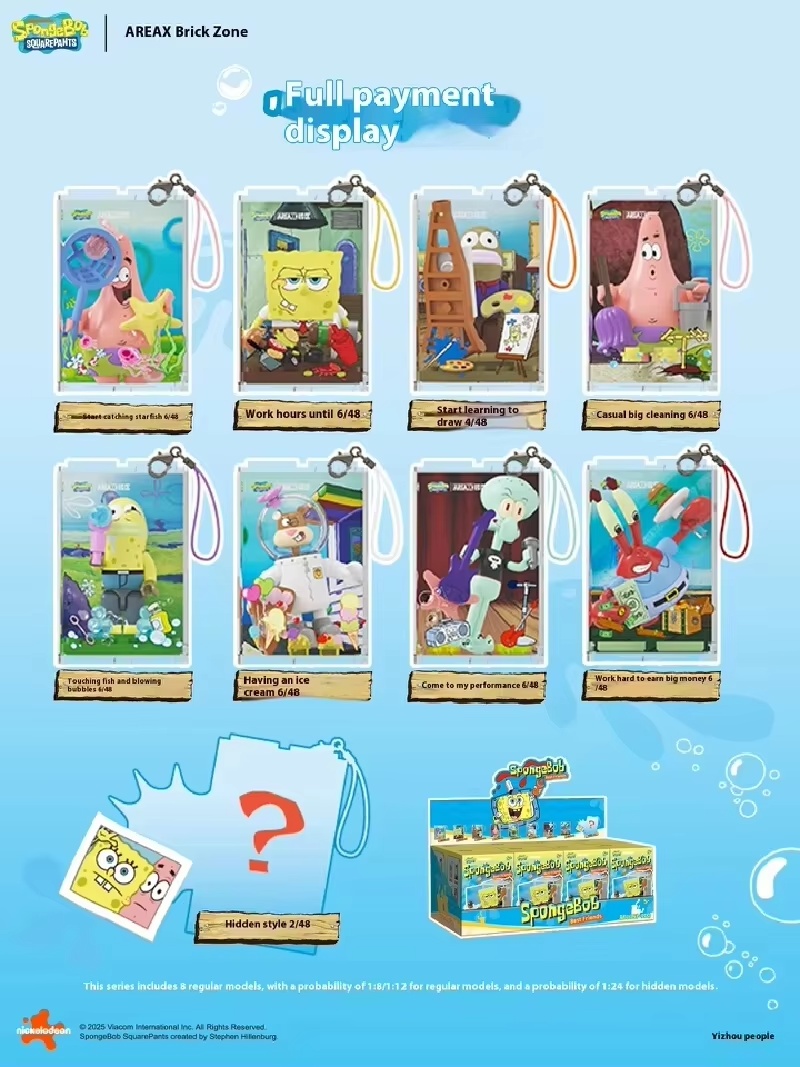 AREAX Genuine SpongeBob Bikini - Building Block Mini のレビューと価格