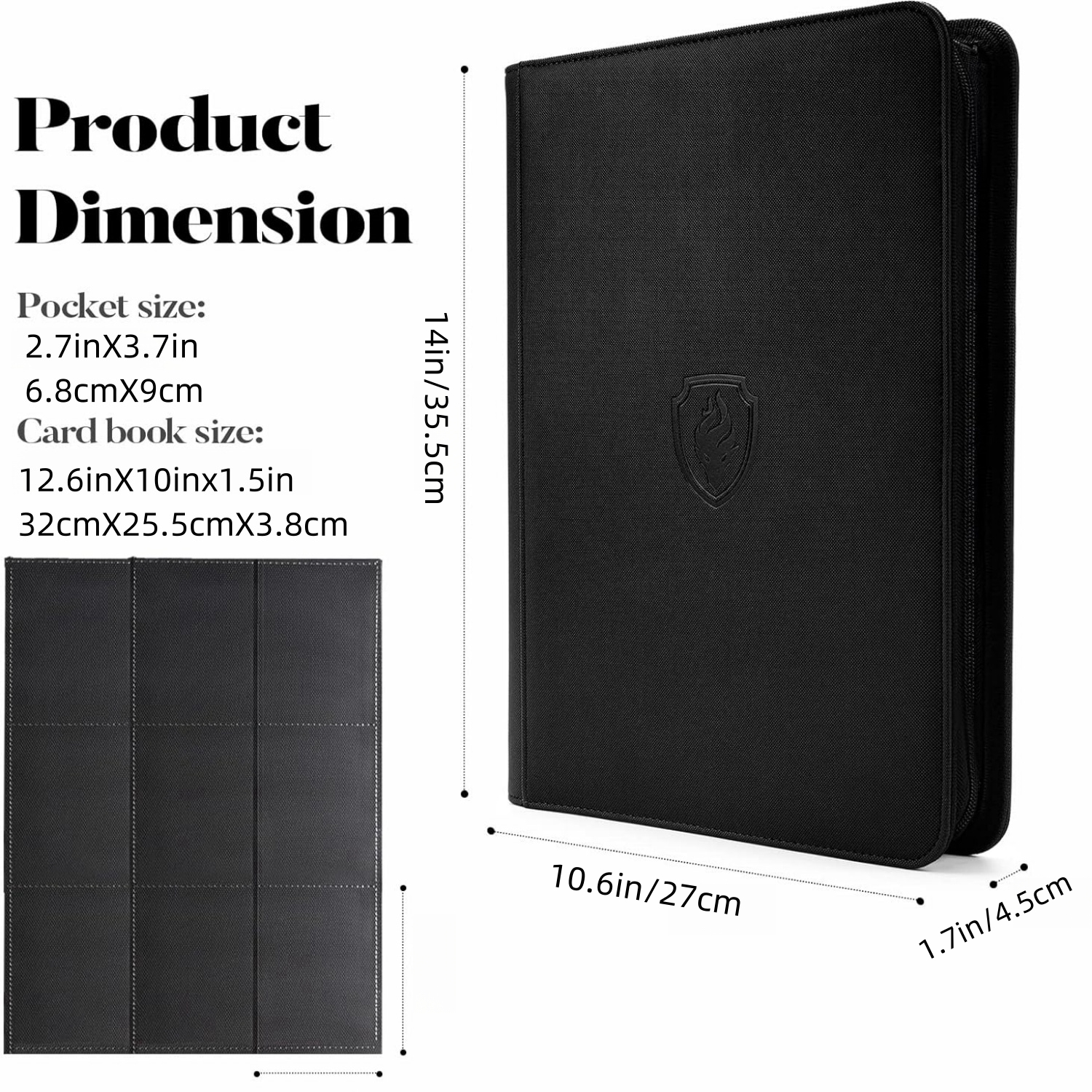 9 Pocket Trading Card Binder,  - Trading Card Binder のレビューと価格