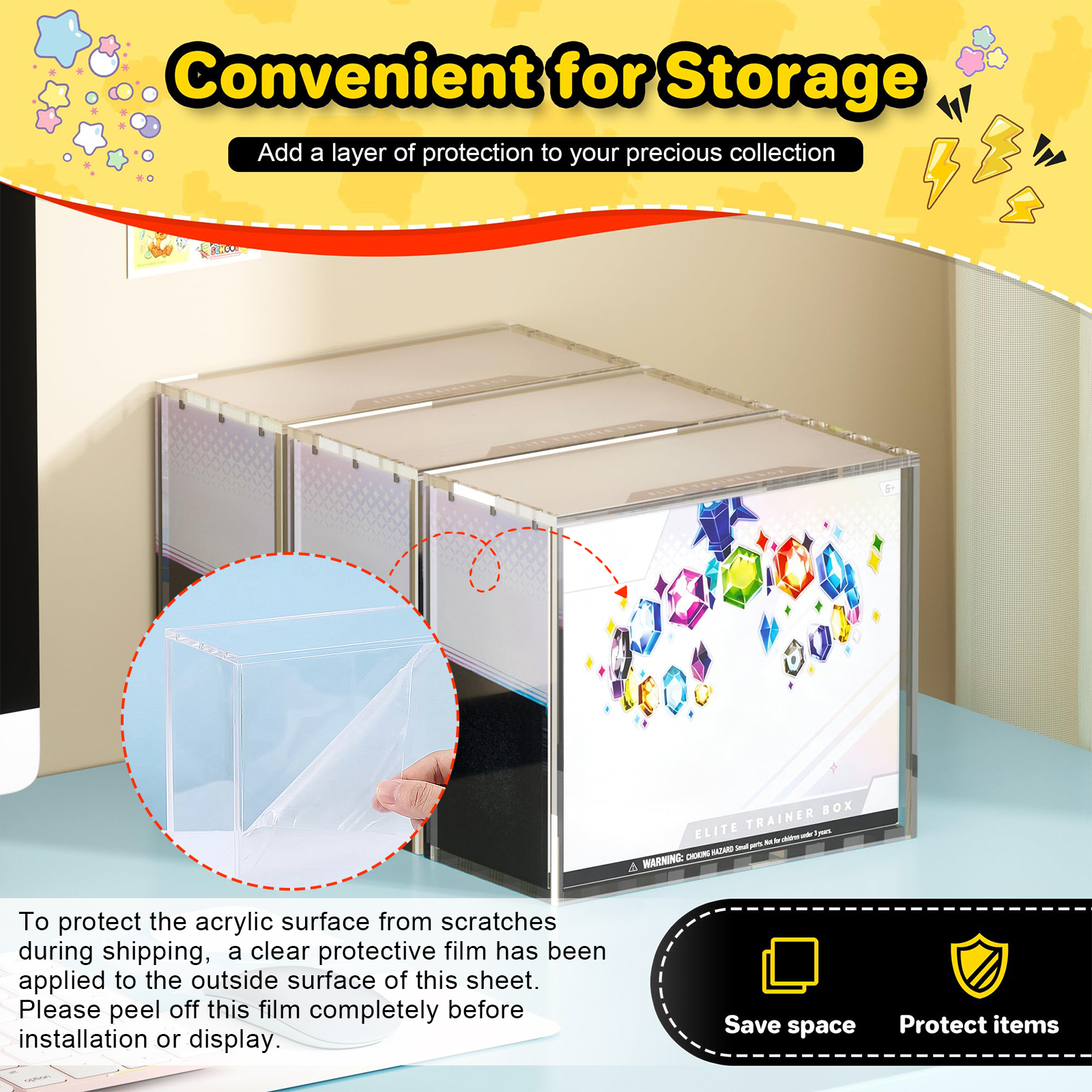 99% UV protection Magnetic Mod - Display Case Acrylic のレビューと価格