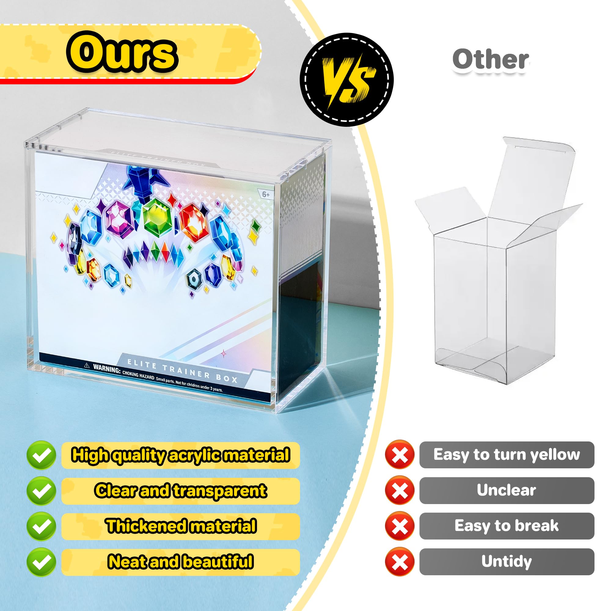 99% UV protection Magnetic Mod - Display Case Acrylic のレビューと価格