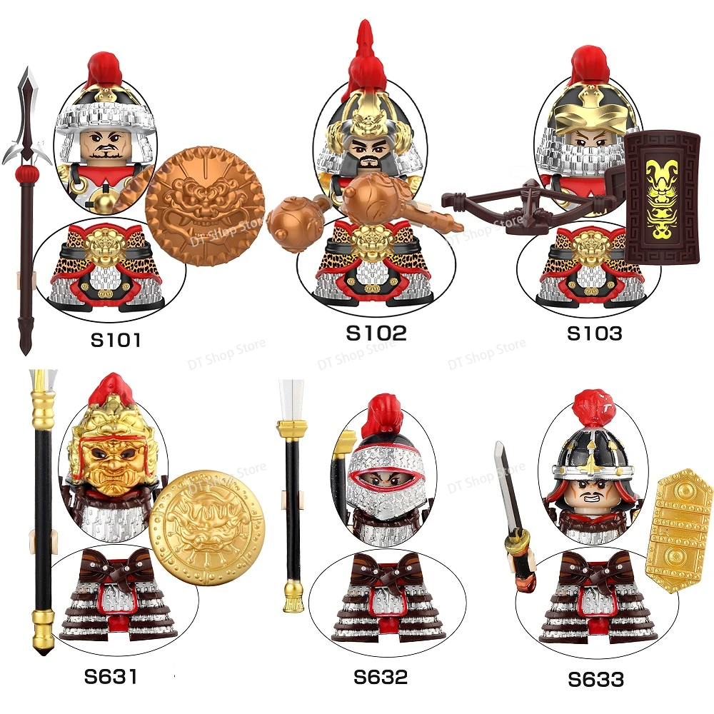 MOC Zhao Yun Lv Bu Soldiers Wa - Lego Minifigure Holder のレビューと価格