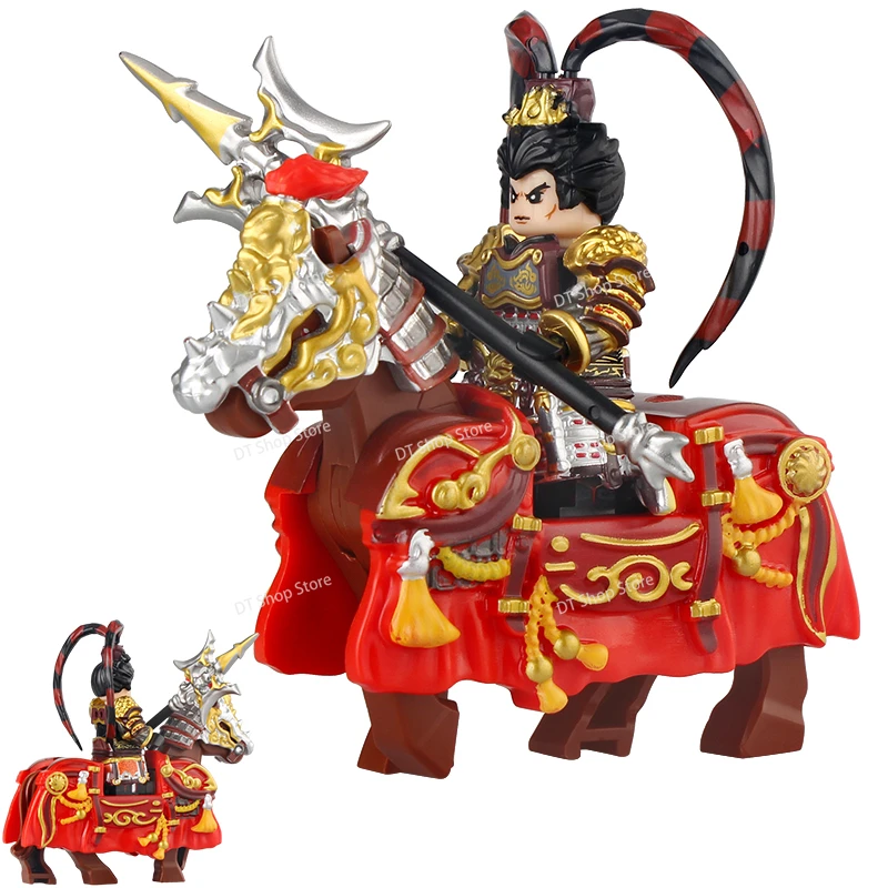 MOC Zhao Yun Lv Bu Soldiers Wa - Lego Minifigure Holder のレビューと価格