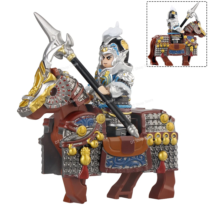 MOC Zhao Yun Lv Bu Soldiers Wa - Lego Minifigure Holder のレビューと価格