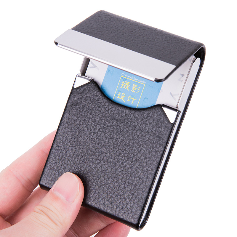 1 PC Business Card Holder Case - Card Top Loader のレビューと価格