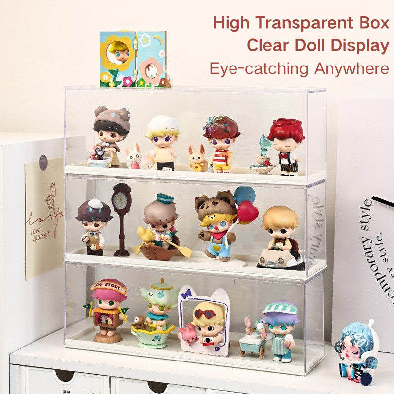 Dustproof Stackable Figure Sto - Pop Display Shelf のレビューと価格