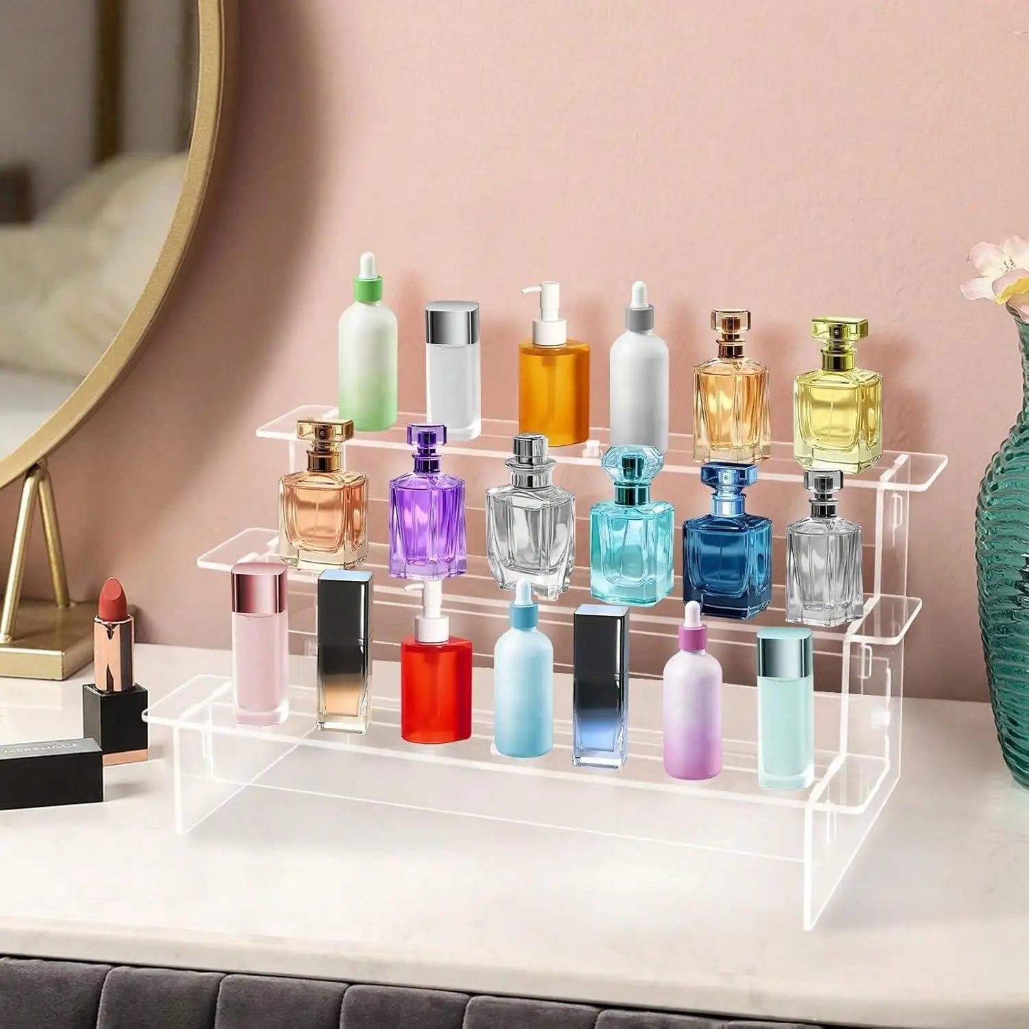 Acrylic Display Risers Perfume - Display Risers Set のレビューと価格