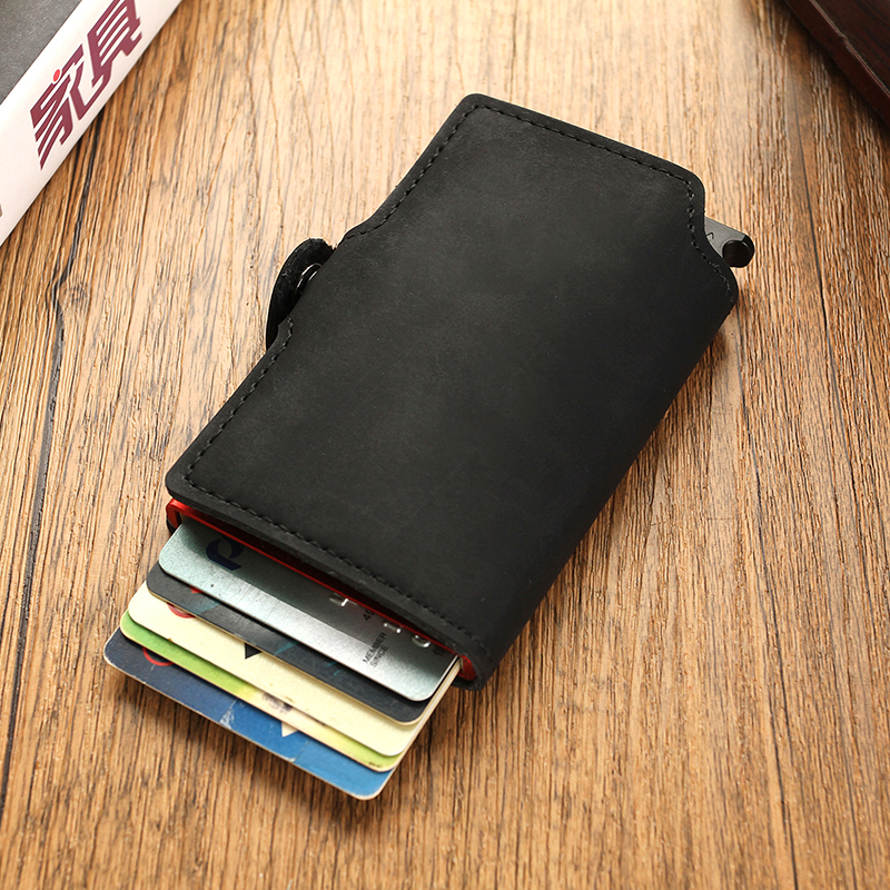 Slim Business Card Holder Men  - Card Top Loader のレビューと価格
