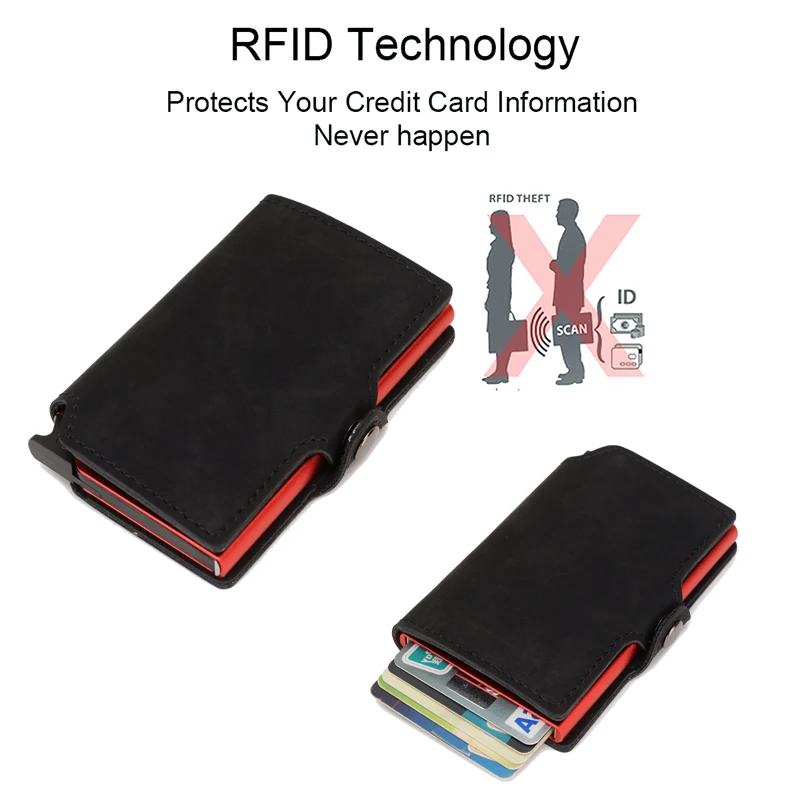 Slim Business Card Holder Men  - Card Top Loader のレビューと価格