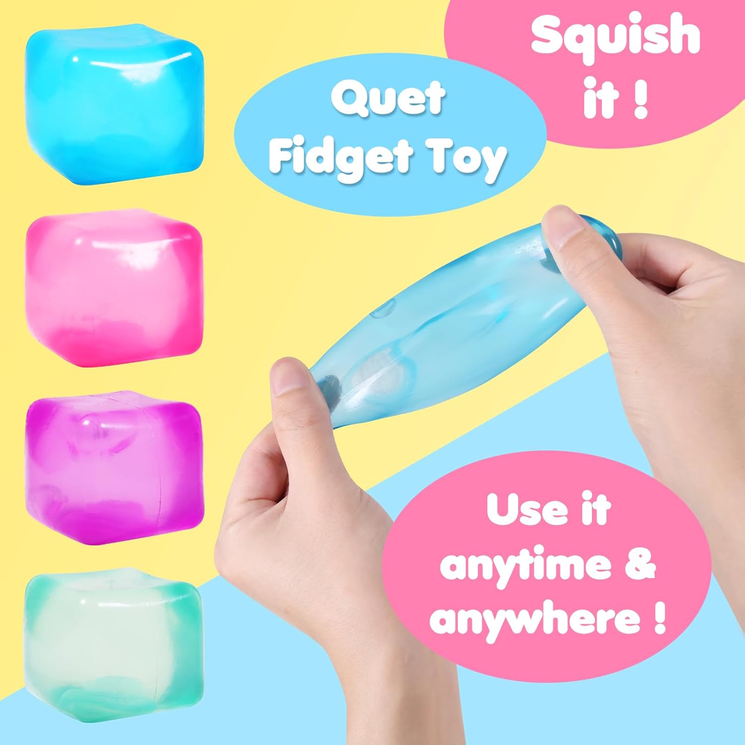 Stress Cube Squishy Stress Bal - Fidget Cube Original のレビューと価格