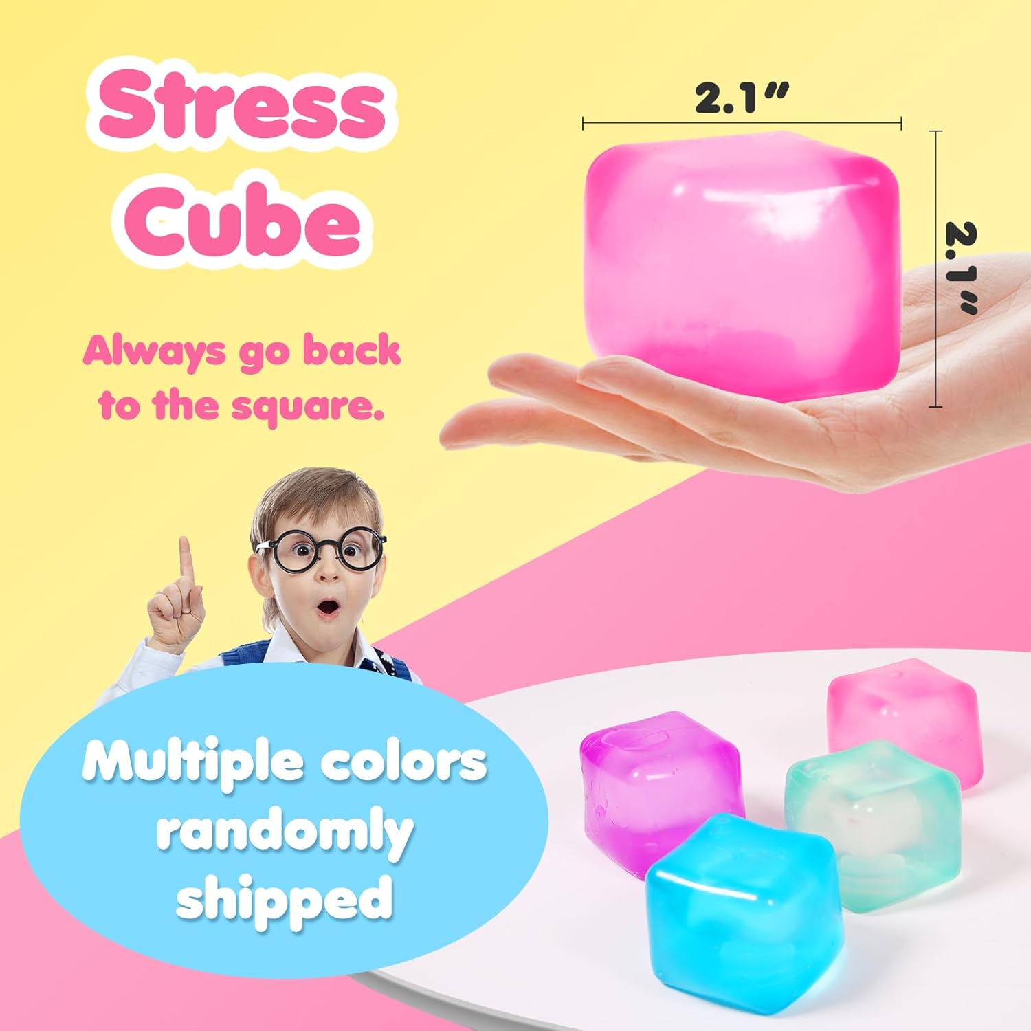 Stress Cube Squishy Stress Bal - Fidget Cube Original のレビューと価格
