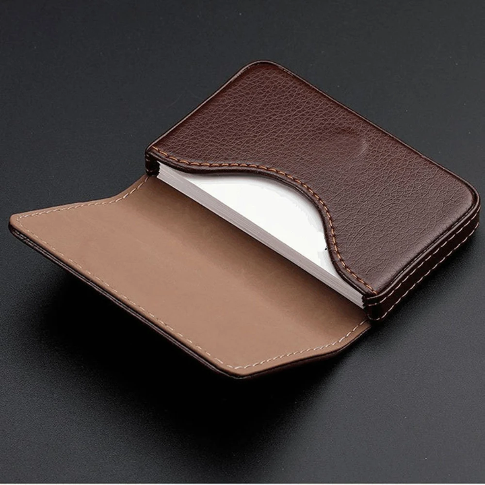 Sized Stitched PU Leather Cred - Card Top Loader のレビューと価格