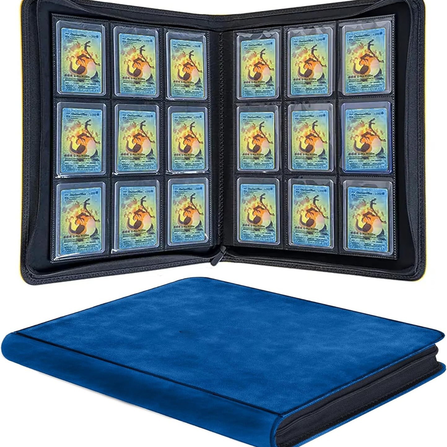 PU Suede 288 Hold TCG Card Bin - Pokemon Binder Card のレビューと価格
