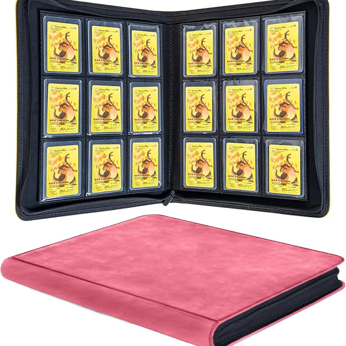 PU Suede 288 Hold TCG Card Bin - Pokemon Binder Card のレビューと価格
