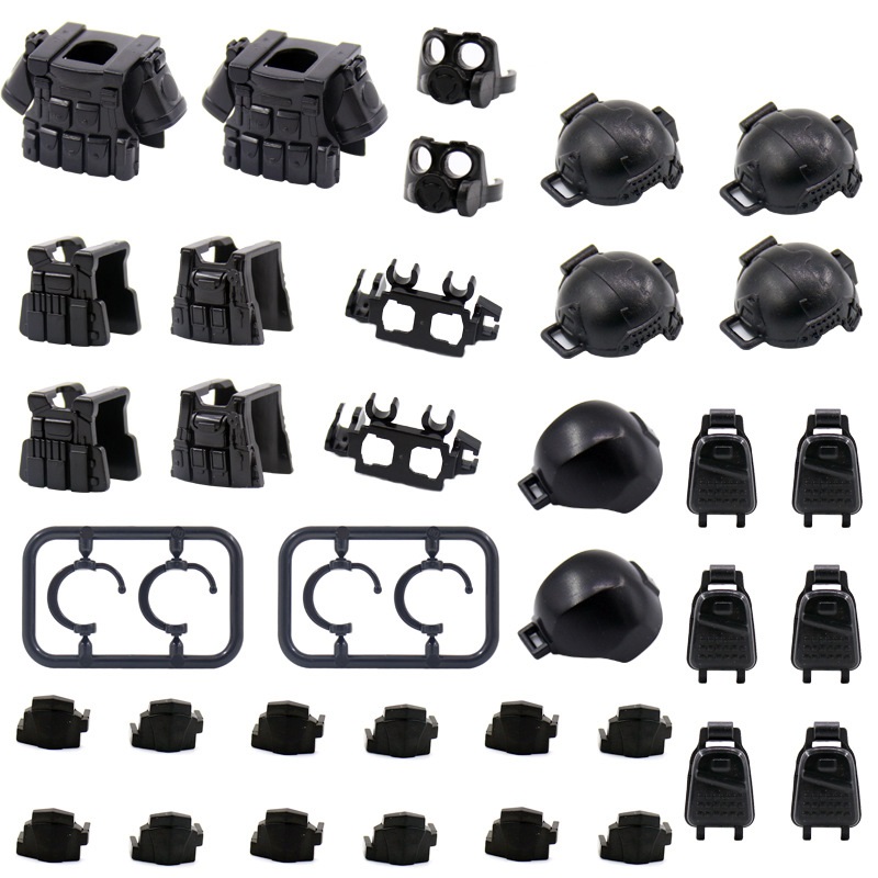 MOC Military Weapons SWAT City - Lego Minifigure Holder のレビューと価格