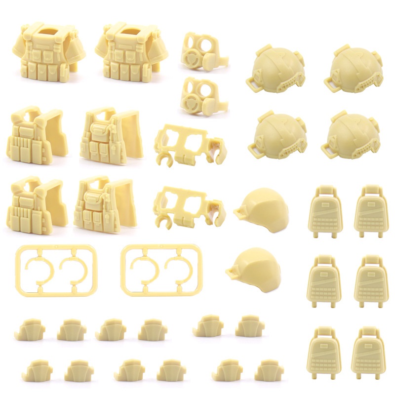 MOC Military Weapons SWAT City - Lego Minifigure Holder のレビューと価格