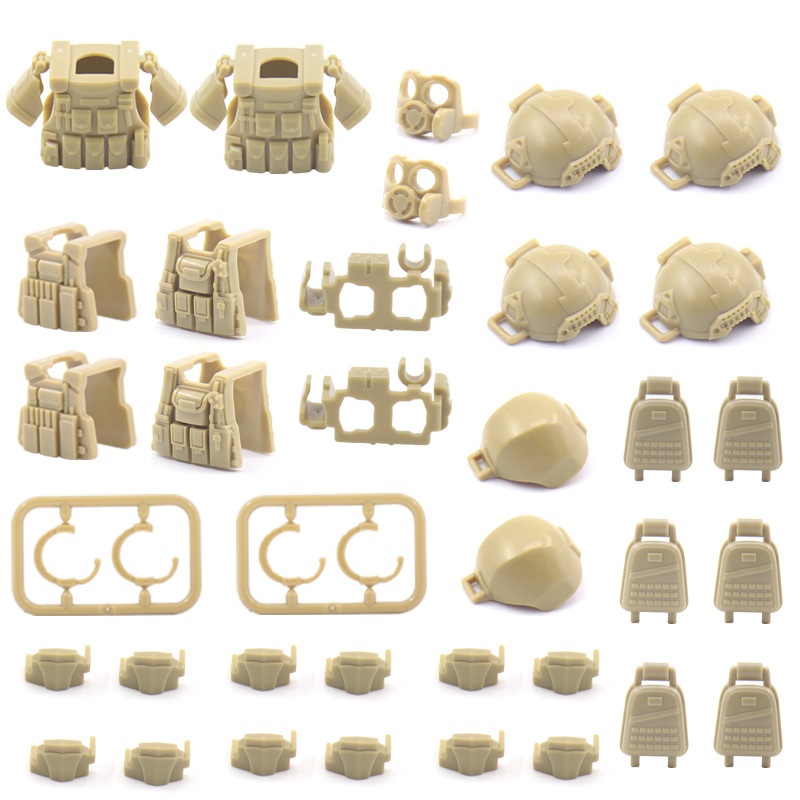 MOC Military Weapons SWAT City - Lego Minifigure Holder のレビューと価格