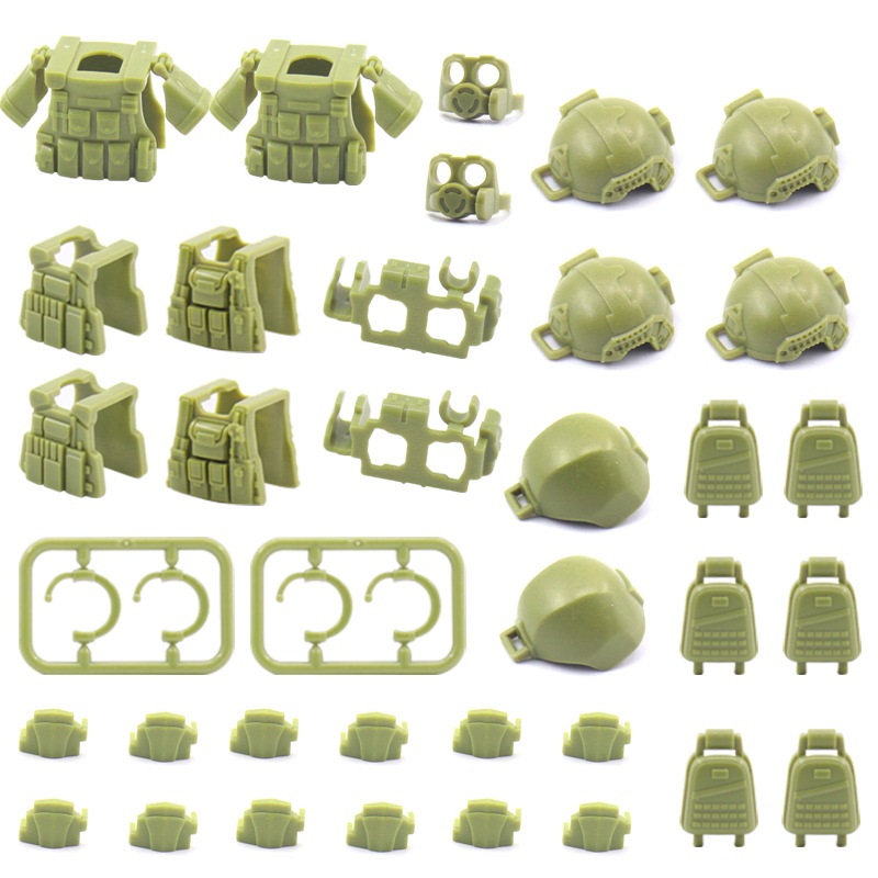 MOC Military Weapons SWAT City - Lego Minifigure Holder のレビューと価格