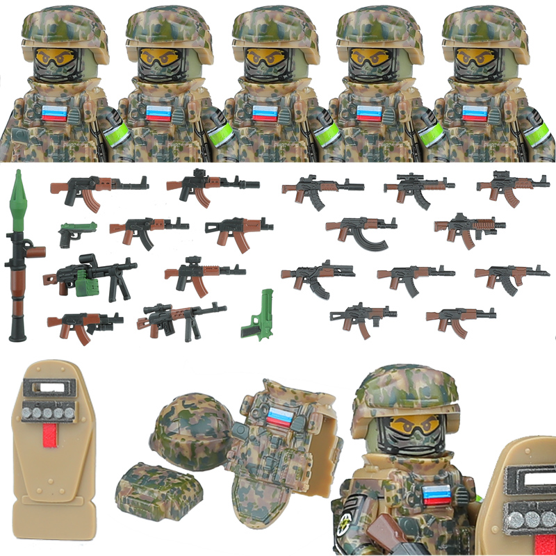 Military Soldier Russia SSO Sp - Lego Minifigure Holder のレビューと価格