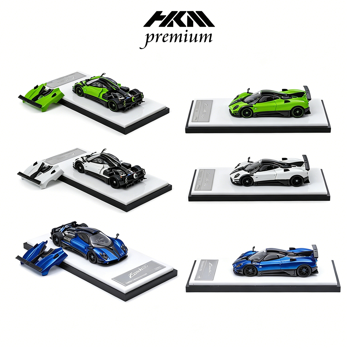 HKM Premium 1:64 Pagani Zonda  - Die Cast Car 1 64 のレビューと価格
