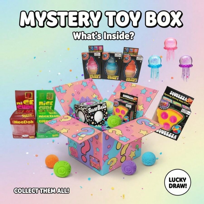 Cute Food & Ocean Squishy Blin - Mystery Box Blind Bag のレビューと価格
