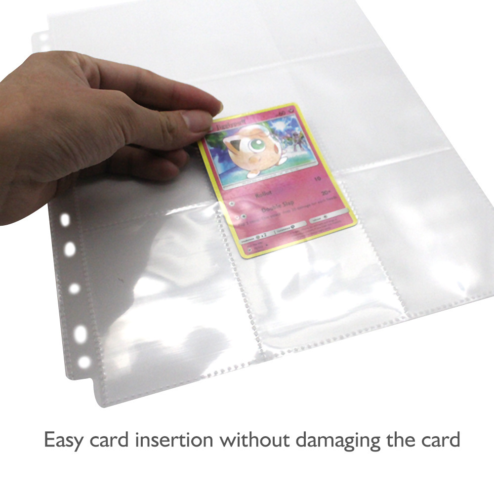50pcs 9 Pocket Trading Gaming  - Trading Card Binder のレビューと価格