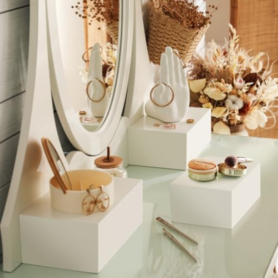 Buffet Risers Set of 10 Acryli - Display Risers Set のレビューと価格