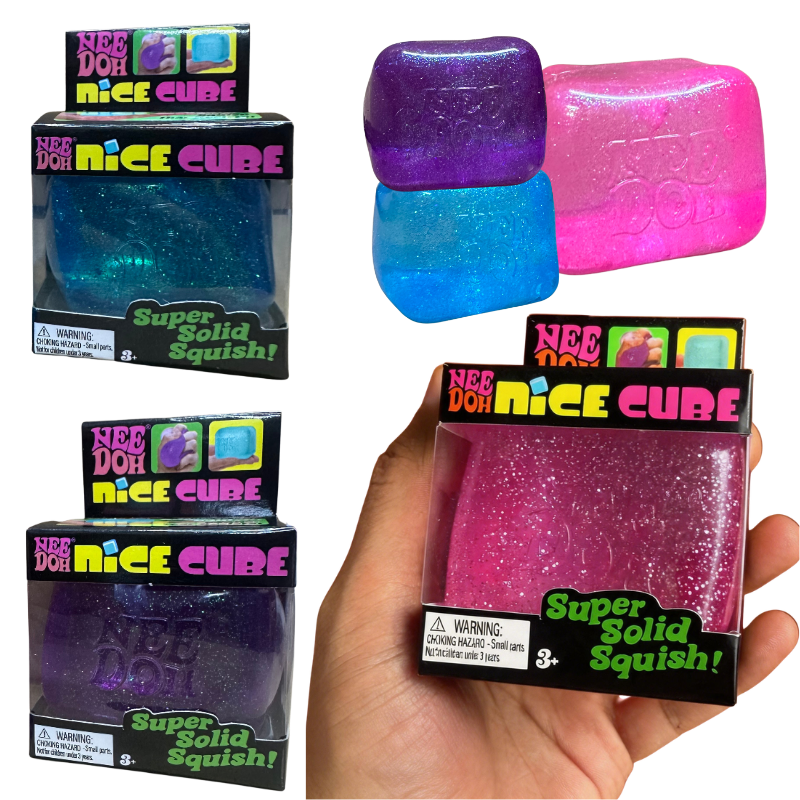Schylling Nee Doh Glitter Cube - Fidget Cube Original のレビューと価格