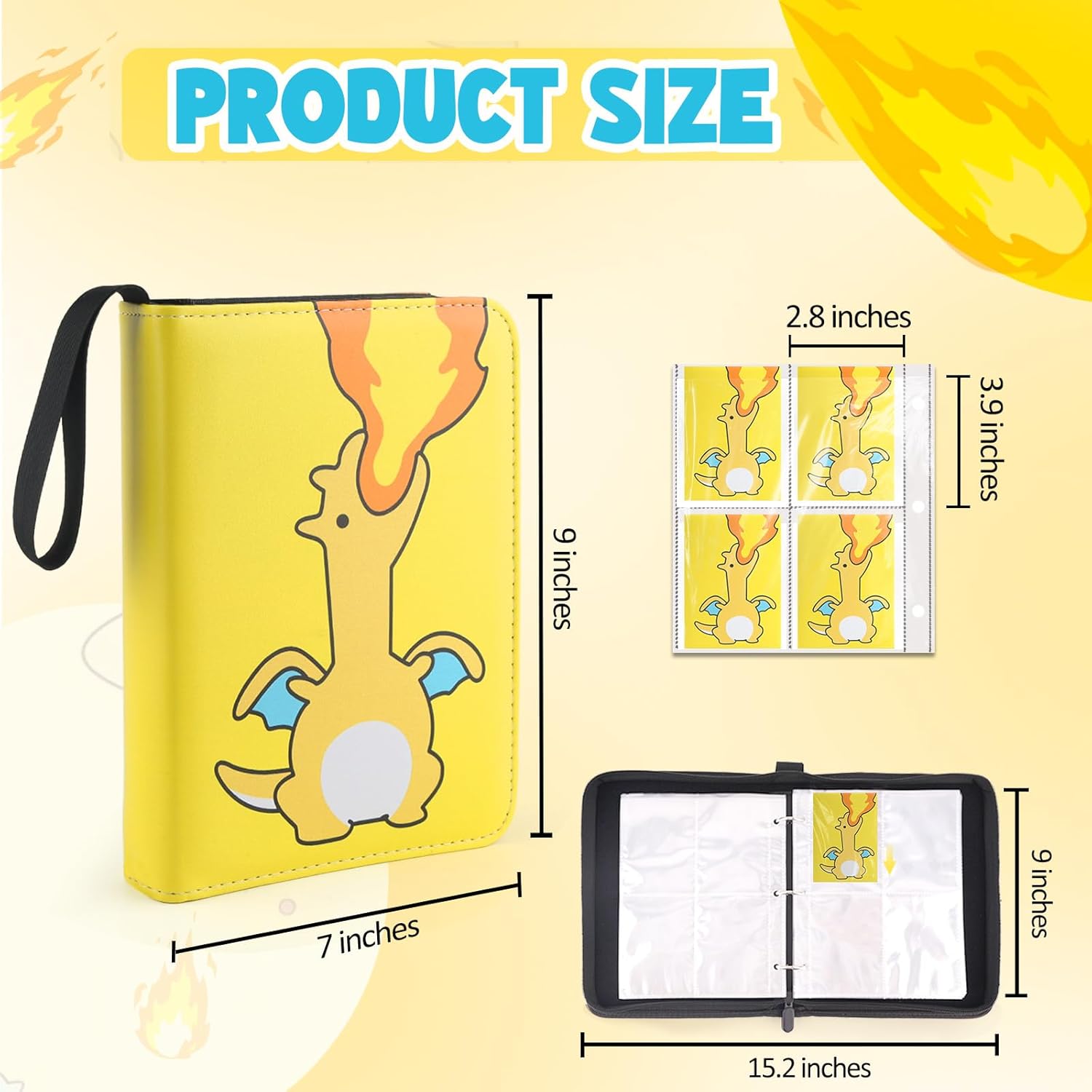 400 Pockets Trading Card Binde - Trading Card Binder のレビューと価格