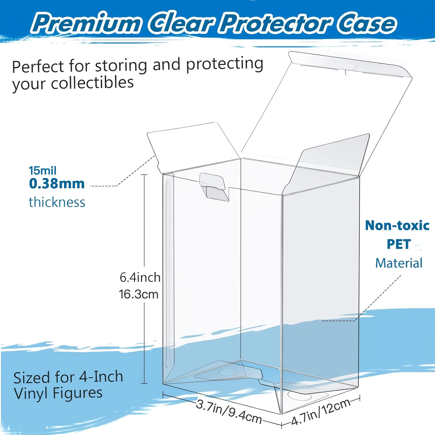Clear Pop Display Case Compati - Pop Display Shelf のレビューと価格