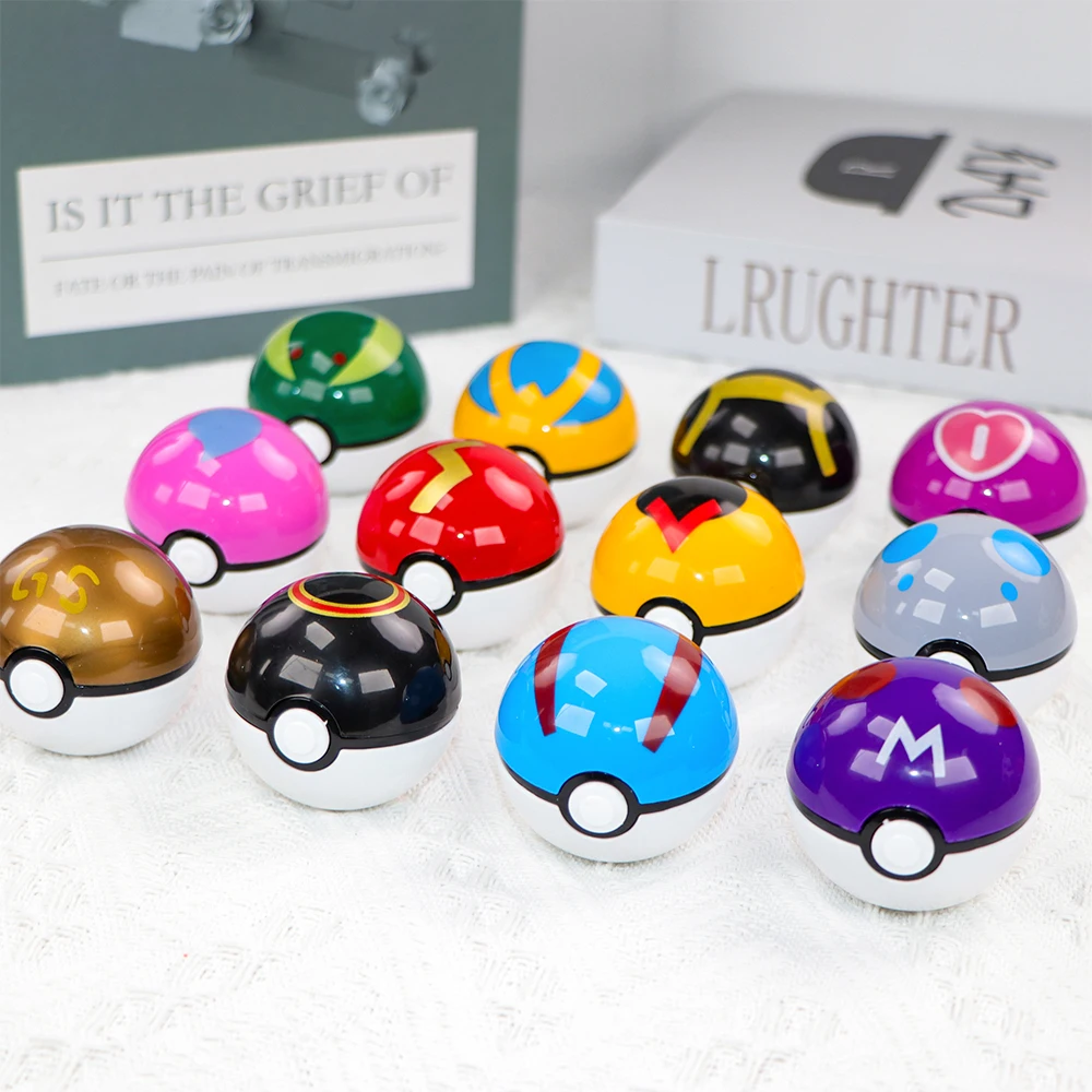 12PCS Pokemon Ball Pokeball Pi - Vinyl Figure Blank のレビューと価格