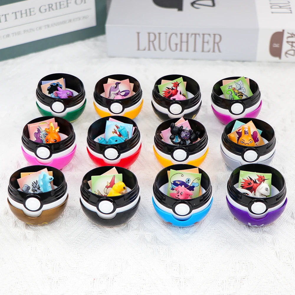 12PCS Pokemon Ball Pokeball Pi - Vinyl Figure Blank のレビューと価格