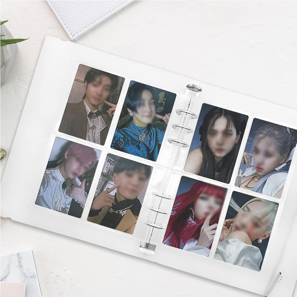 4 Pockets Photo Card Sleeves B - Trading Card Binder のレビューと価格