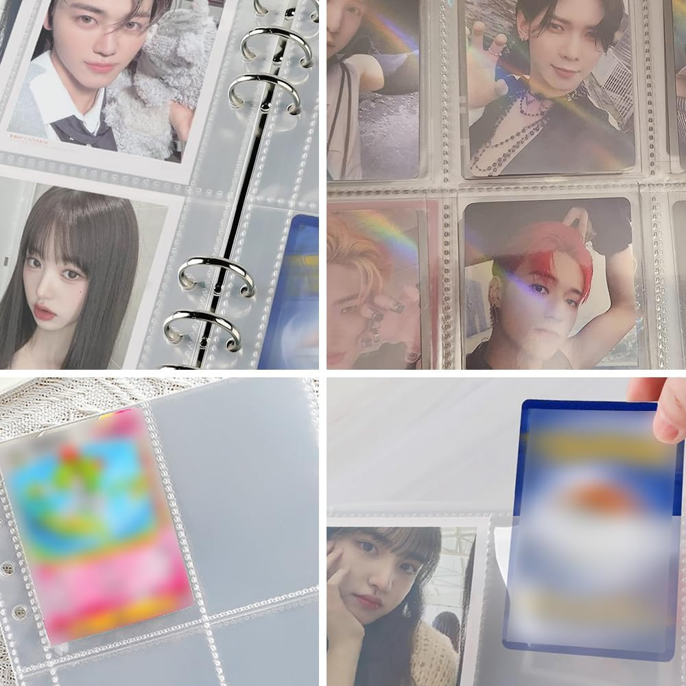 4 Pockets Photo Card Sleeves B - Trading Card Binder のレビューと価格