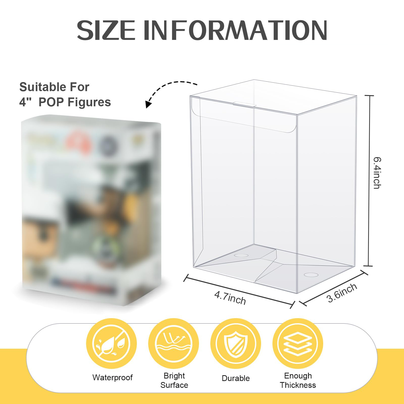 Protectors Case Compatible wit - Funko Pop Protector のレビューと価格