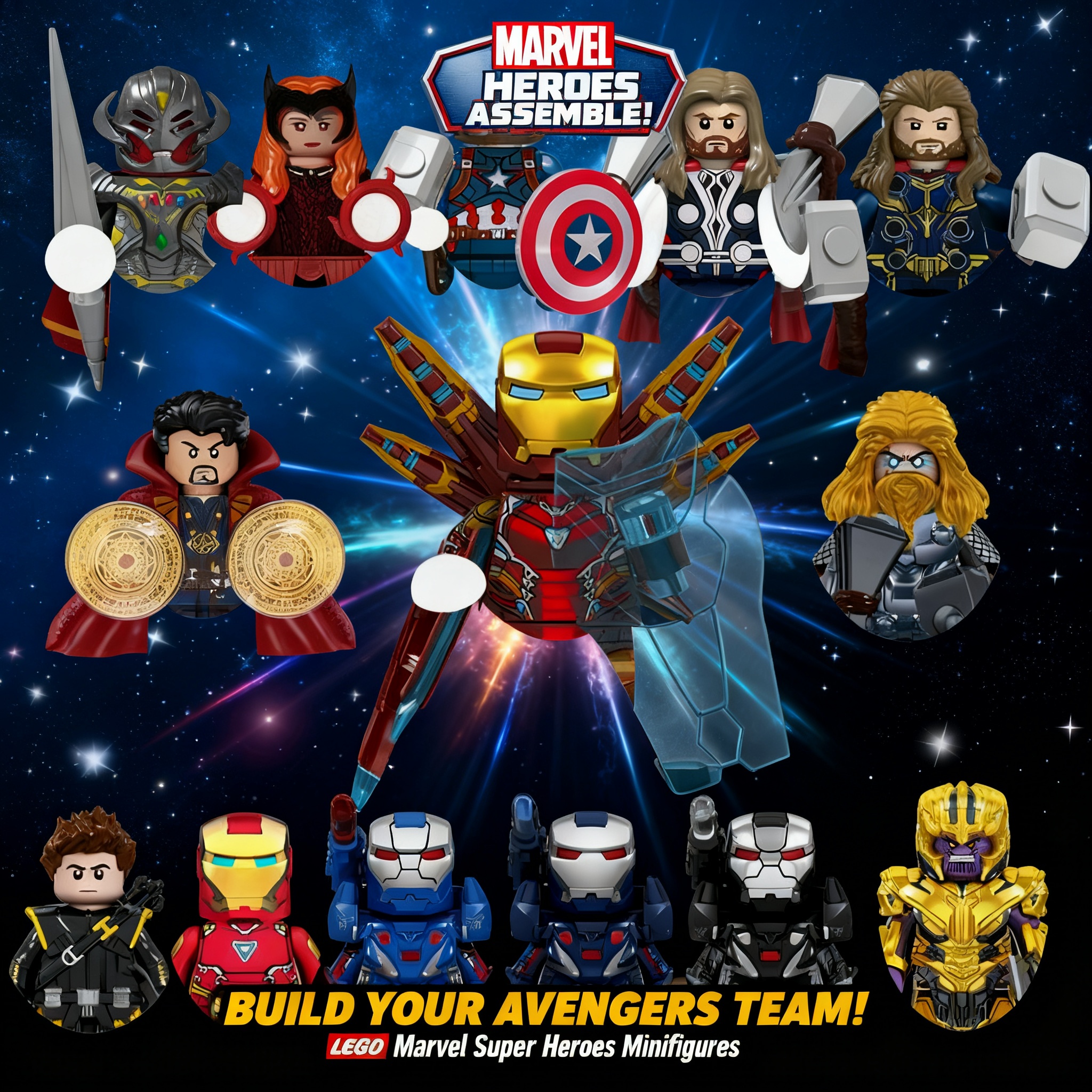 2026 Marvel Building Blocks Br - Building Block Mini のレビューと価格