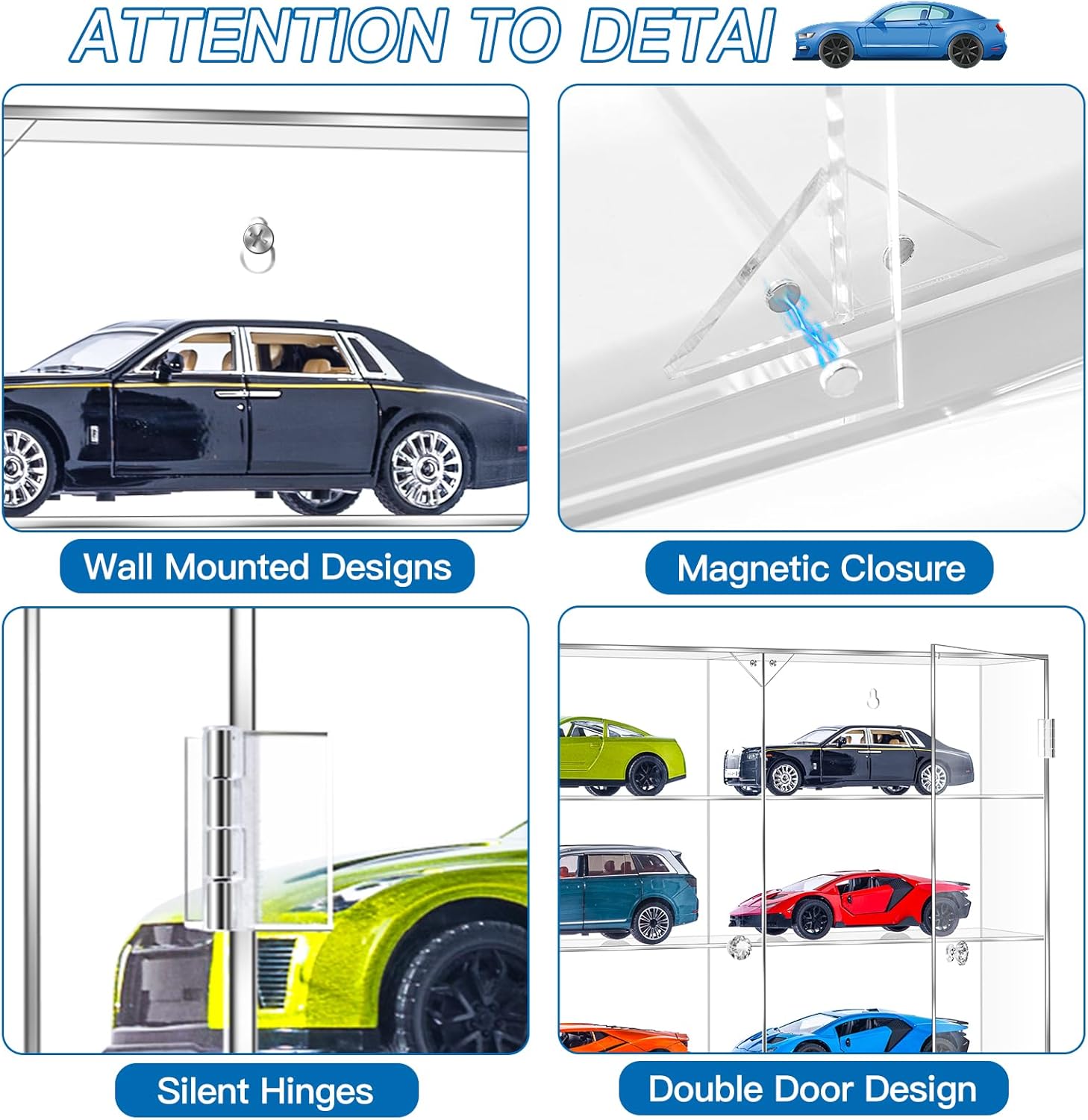 Acrylic Display Case for 1/24  - Display Case Acrylic のレビューと価格