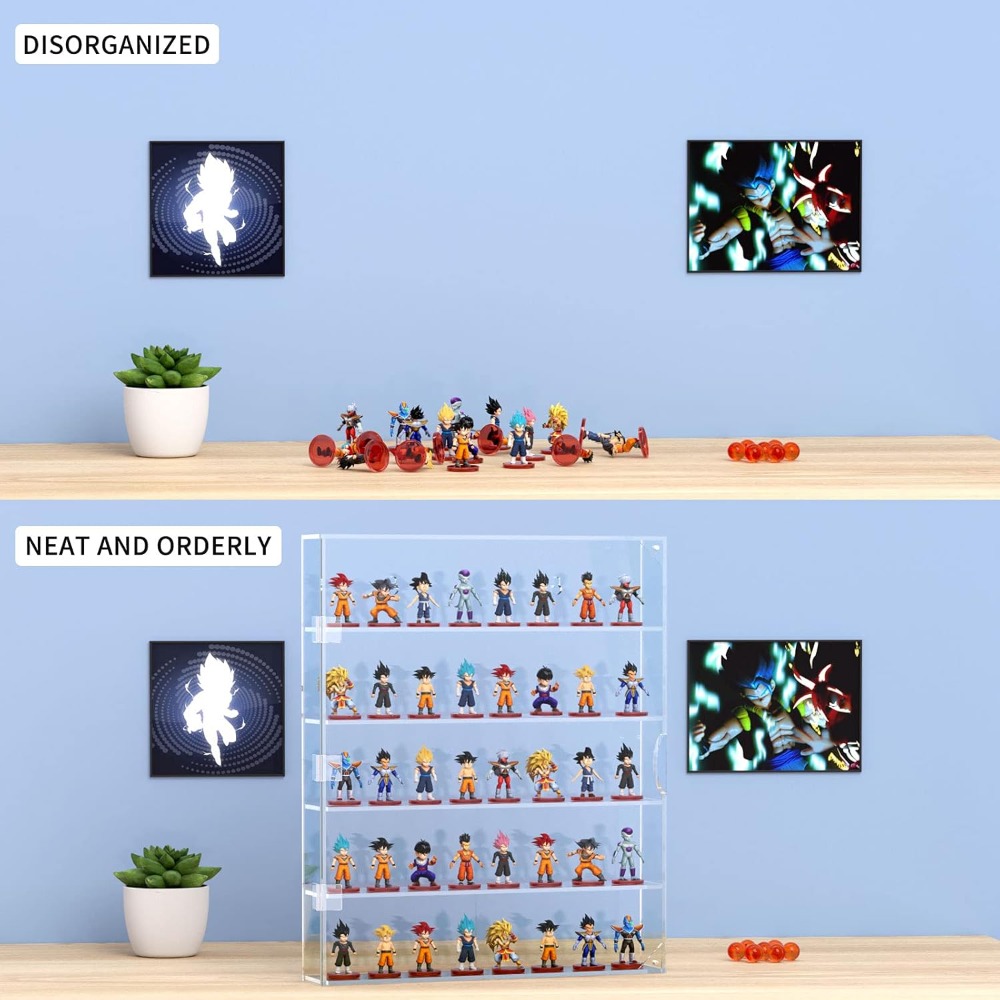 5-Tier Acrylic Display Case fo - Display Case Acrylic のレビューと価格