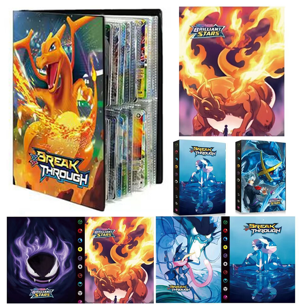HOT 240PCS Pok é mon Cards Alb - Pokemon Binder Card のレビューと価格