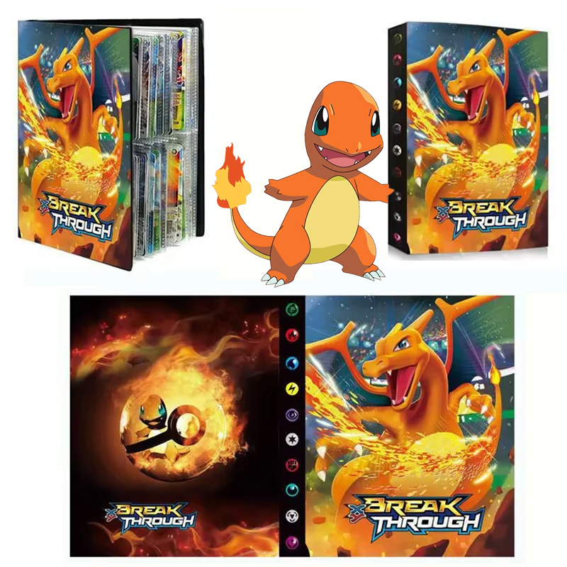HOT 240PCS Pok é mon Cards Alb - Pokemon Binder Card のレビューと価格