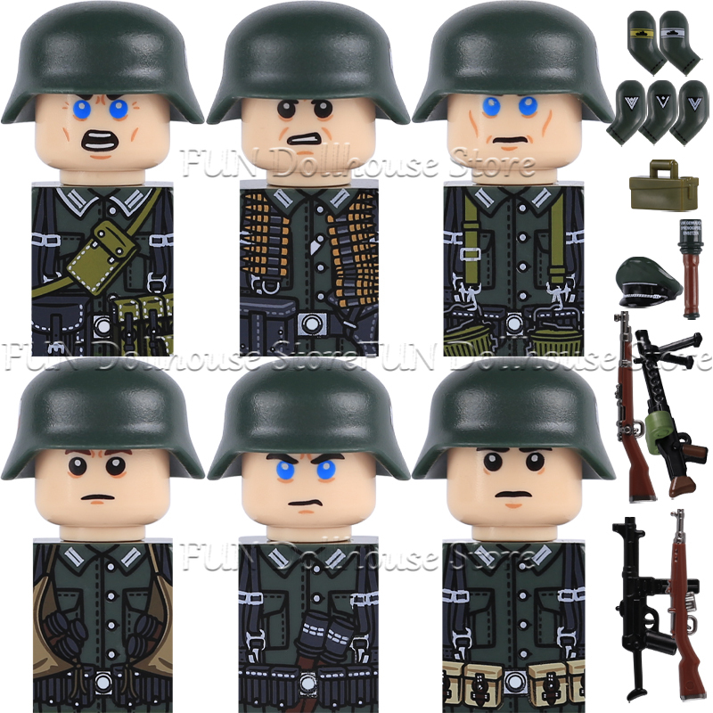 Winter Snow German Sniper Sold - Lego Minifigure Holder のレビューと価格