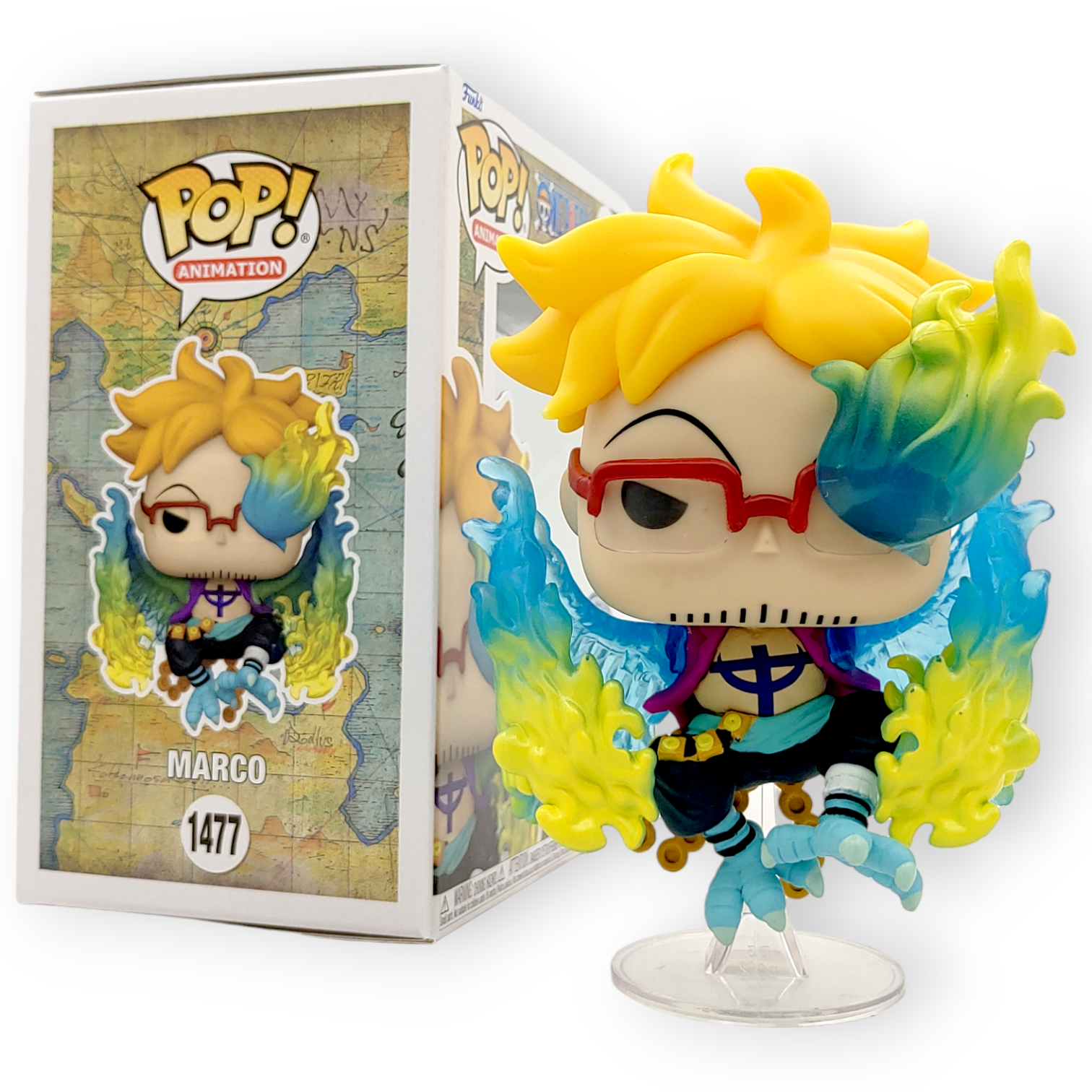 One Piece Marco #1477 Figure F - Funko Pop Protector のレビューと価格