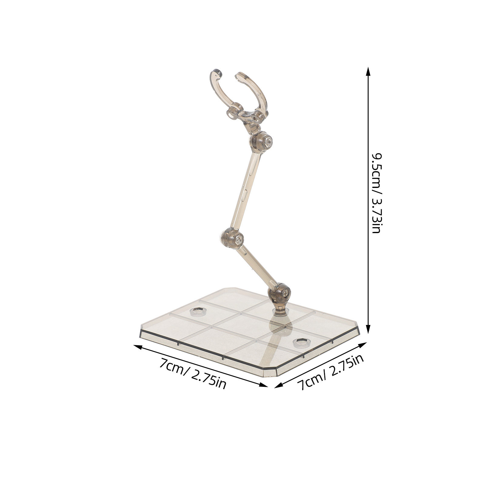 3Pcs Adjustable Plastic Action - Action Figure Stand のレビューと価格