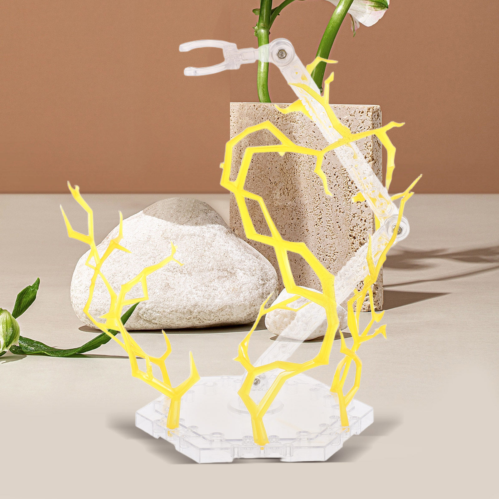 Adjustable Transparent Action  - Action Figure Stand のレビューと価格