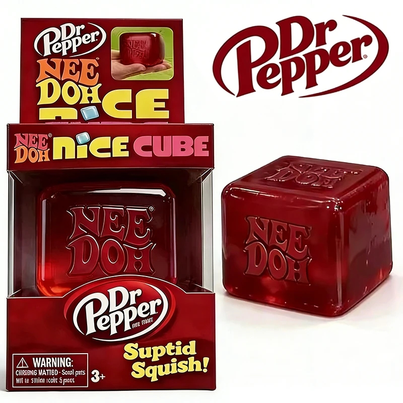 =* Dr Pepper x NeeDoh Nice Cub - Fidget Cube Original のレビューと価格