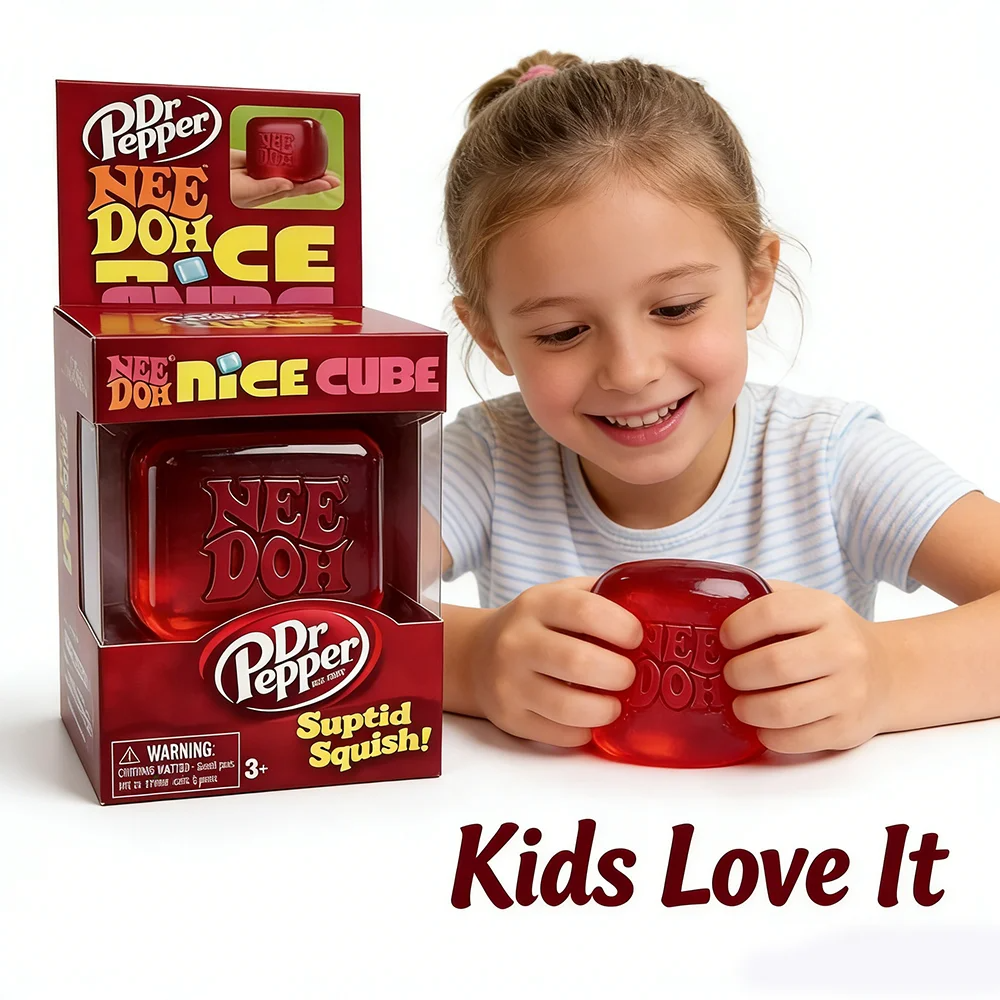 =* Dr Pepper x NeeDoh Nice Cub - Fidget Cube Original のレビューと価格