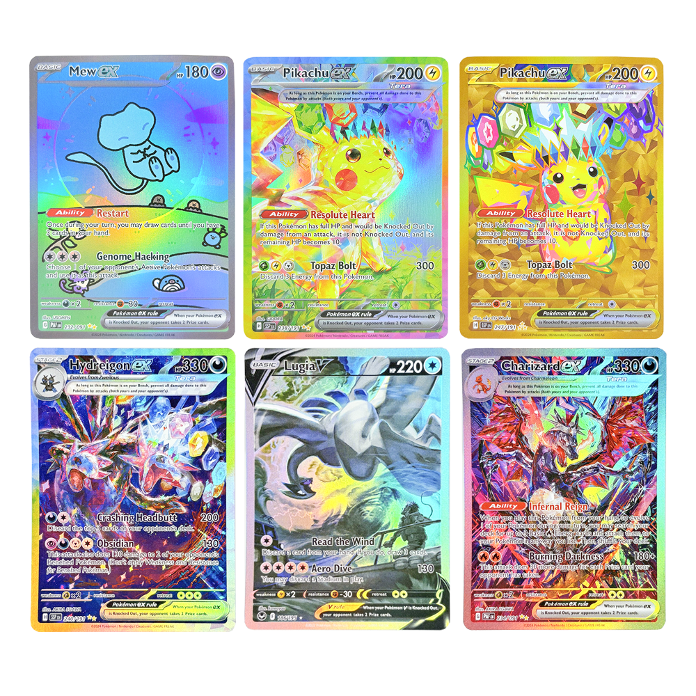 Holographic Game Trading Colle - Pokemon Binder Card のレビューと価格