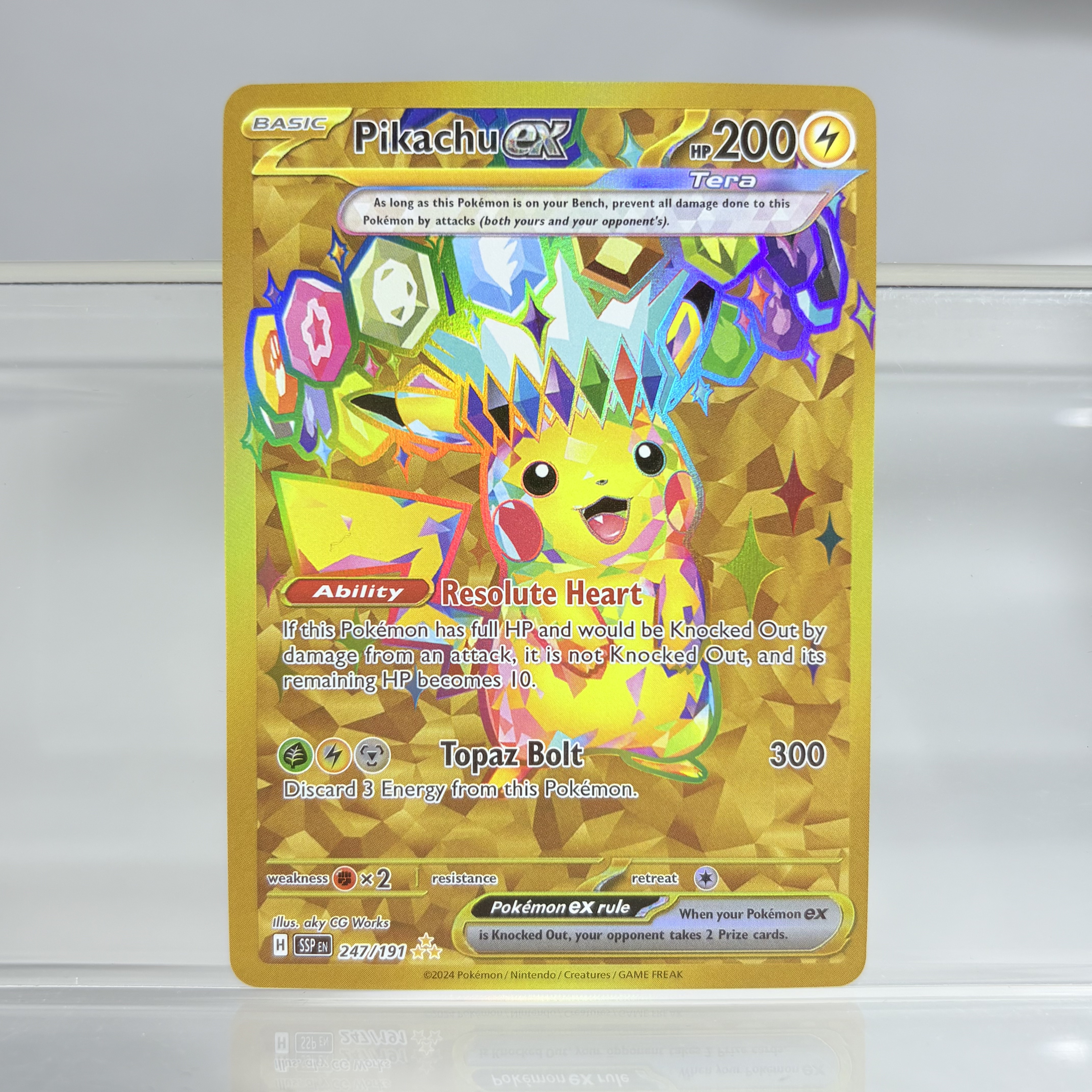 Holographic Game Trading Colle - Pokemon Binder Card のレビューと価格